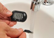 Welche Temperatur sollte das Wasser in der Warmwasserversorgung haben?
