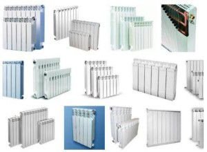 Types of heating radiators