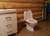 How to build a toilet in a private house with or without sewage