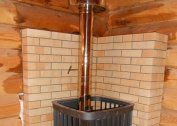 How to install a chimney in the bath yourself