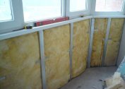 Do-it-yourself insulation of the balcony in the panel house from the inside