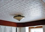 Dimensions et types de dalles de plafond en mousse de polystyrène