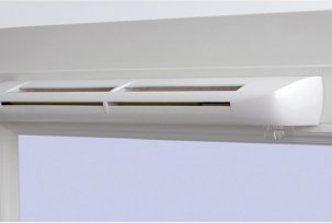 Vše o přívodních a výfukových ventilech pro větrání v PVC oknech