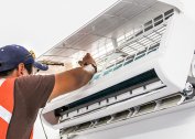 Réparation de climatiseurs domestiques et industriels et de systèmes split