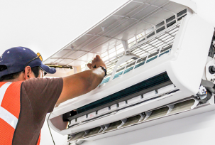 Réparation de climatiseurs domestiques et industriels et de systèmes split