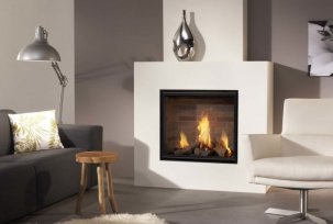 What are the fireplaces for heating an apartment