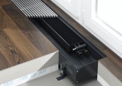 Konvektor-Fußbodenheizung in der Wohnung: Übersicht über Heizkörper, Installationsempfehlungen