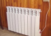 Using electric radiators for heating