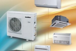Több osztott légkondicionáló rendszer beszerelési és bekötési rajza