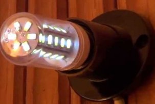 Sådan fjernes flimringen af ​​LED-lamper i slukket tilstand