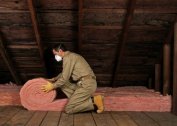 Zasady izolowania sufitu w drewnianym domu własnymi rękami