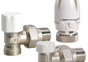 Types and installation of taps for a radiator