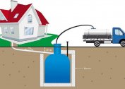 How to build a sewer pit in a private house