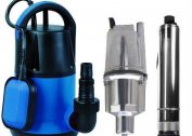 How to choose a submersible pump to supply water to the house from a well