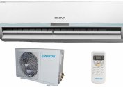 Présentation des climatiseurs Erisson: codes d'erreur, modèles de sol, de fenêtre et de mur mobiles