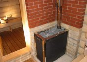 Опции за отопление на банята от печката и направете сами