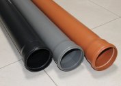 Purpose and distinctive properties of pipes for sewage in different colors