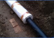 Effective ways to heat a frozen water pipe underground