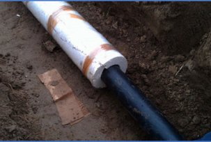 Effective ways to heat a frozen water pipe underground