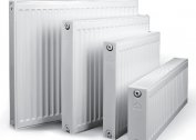 Penggunaan radiator pemanasan keluli - jenis dan saiz bateri