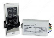 Light switch with remote control