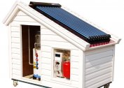 Sistema di riscaldamento della casa privata con energia libera