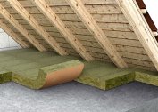 Ways to insulate the ceiling from the inside in a private house
