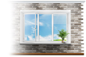 Okna i balkony z tworzywa sztucznego do klimatyzacji