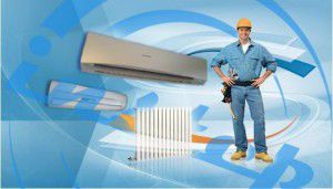 Mantenimiento de aires acondicionados industriales: instalación, instalación y reparación.