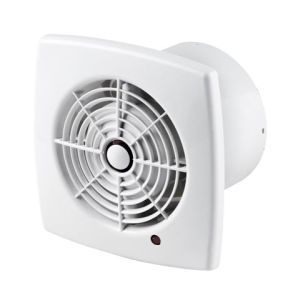 Exhaust fan designed for installation in ventilation duct