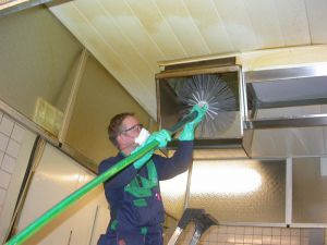 čištění ventilačního potrubí