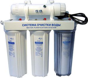 Sistema de filtración de purificación de agua
