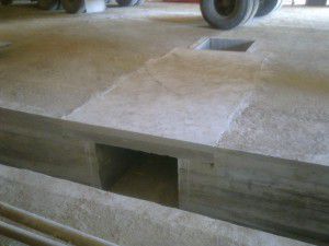 postrekovacia podlaha pre nákladné vozidlá