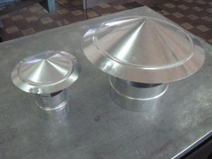 ombrelli rotondi di ventilazione di diverso diametro