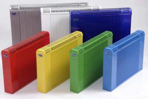 Stahlbatterien in verschiedenen Farben mit Werksfarbe