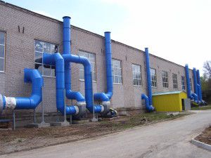 pang-industriyang plastik ducts