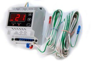 Diaľkový elektrický regulátor teploty