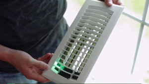 elektrikli ayarlanabilir panjurlu havalandırma ızgarası