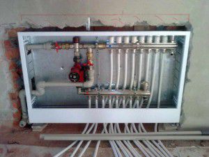 Manifolds sa underfloor heating system