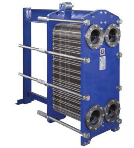 Plate heat exchanger assembly