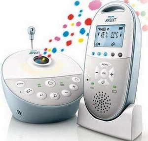 Higrômetro com monitor de bebê integrado